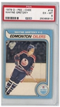 Wayne Gretzky 1979 O-Pee-Chee Rookie Card #18 -- PSA Graded Excellent-Mint 6