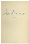 Ian Fleming Signed First Edition, First Impression of ''Goldfinger'' in Original Dust Jacket -- Near Fine Condition -- With University Archives COA