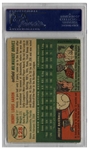 Hank Aaron 1954 Topps Rookie Card #128 -- PSA Graded Very Good-Excellent 4