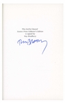 Ray Bradbury Signed Deluxe Edition ''The Martian Chronicles''