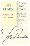 Joe Biden Signed First Edition of His Year-Long Memoir, Promise Me, Dad -- With PSA/DNA COA