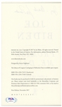 Joe Biden Signed First Edition of His Year-Long Memoir, ''Promise Me, Dad'' -- With PSA/DNA COA