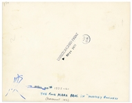 Groucho and Zeppo Marx Signed 10'' x 8'' Photo From the Marx Brothers Film ''Monkey Business''