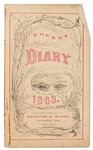 1863 Civil War Diary & CDV of a 31st Indiana Infantryman -- ''...the mangled and torn corpse of friend & foe...with lofty patriotism...on the former & hate and revenge on the latter...''