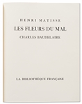 Henry Matisse Signed Limited Edition of ''Les Fleurs du Mal'' by Charles Baudelaire -- Includes All 33 Lithographs by Matisse