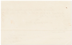 Ulysses S. Grant Signed Invoice as Quartermaster During the Mexican-American War