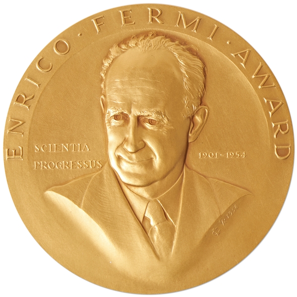 Enrico Fermi Award Presented to Stafford L. Warren, Inventor of the Mammogram and Member of the Manhattan Project