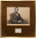 Abraham Lincoln Autograph Note Signed as President -- Lincoln Issues Amnesty to Confederate Soldier
