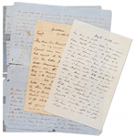 Incredible Archive of 19th Century Explorers -- Includes a David Livingstone Autograph Letter Signed During the Zambezi Expedition, Three Letters by Charles G. Gordon, Queen Victoria Signature, Etc.
