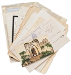 Incredible Archive of 19th Century Explorers -- Includes a David Livingstone Autograph Letter Signed During the Zambezi Expedition, Three Letters by Charles G. Gordon, Queen Victoria Signature, Etc.