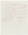 Napoleon Bonaparte Letter Signed -- 1813 Letter to His Step-Son with Excellent Military Content: ''...it's not yet decided whether Prussia will join the campaign against us...''