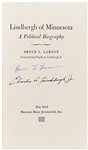 Charles Lindbergh Signed First Edition of ''Lindbergh of Minnesota''