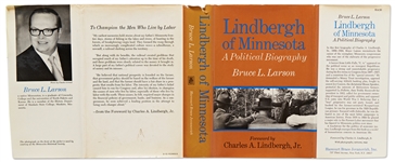 Charles Lindbergh Signed First Edition of ''Lindbergh of Minnesota''