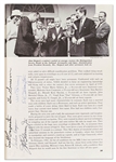 Mercury 7 Signed The 1962 World Book -- With Steve Zarelli COA for All 7 Astronauts