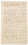 Petition of the Brothertown Indians to John Quincy Adams -- Signed by 32 Tribal Leaders Requesting Adams & the Senate Enforce the 1821 Treaty That Promised Land to the Tribe