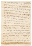 Petition of the Brothertown Indians to John Quincy Adams -- Signed by 32 Tribal Leaders Requesting Adams & the Senate Enforce the 1821 Treaty That Promised Land to the Tribe