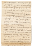 Petition of the Brothertown Indians to John Quincy Adams -- Signed by 32 Tribal Leaders Requesting Adams & the Senate Enforce the 1821 Treaty That Promised Land to the Tribe