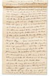 Petition of the Brothertown Indians to John Quincy Adams -- Signed by 32 Tribal Leaders Requesting Adams & the Senate Enforce the 1821 Treaty That Promised Land to the Tribe