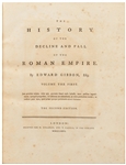 Edward Gibbons Six-Volume Set of ''The History of the Decline and Fall of the Roman Empire'' -- Most First Editions, Complete with Three Maps