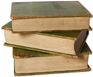 First Edition from 1808 of ''Tableau Historique et Pittoresque de Paris'' by Jacques Bins -- Large Three Quarto Volumes Presents the Illustrated History of Paris Through Its Monuments