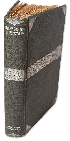 Jack London First Edition of His First Novel, The Son of the Wolf
