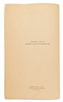 Sinclair Lewis Signed First Edition, First Printing of ''Babbitt''