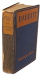 Sinclair Lewis Signed First Edition, First Printing of ''Babbitt''