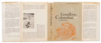 Philip Roth First Edition, First Printing of ''Goodbye, Columbus'' -- With Bookplate Signed by Roth