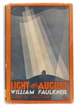 William Faulkner First Edition, First Printing of ''Light in August'' -- In First Printing Dust Jacket