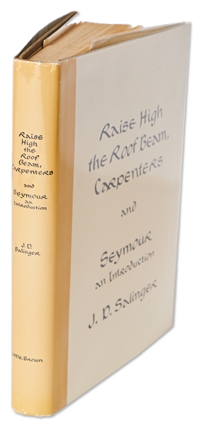 J.D. Salinger First Edition, First Printing of Raise High the Roof Beam, Carpenters -- With Publishers Letter Promoting the Upcoming Book