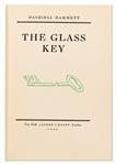 Dashiell Hammett First U.S. Edition, First Printing of ''The Glass Key''