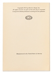 Dashiell Hammett First U.S. Edition, First Printing of ''The Glass Key''