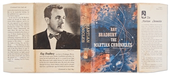 Ray Bradbury Signed First Edition, First Printing of ''The Martian Chronicles'' -- In First Printing Dust Jacket