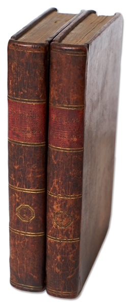 William Wordsworth and Samuel Taylor Coleridge 1802 Third Edition of Lyrical Ballads -- The Important Two Volume Set of Poetry that Sparked the English Romantic Movement