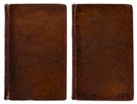 William Wordsworth and Samuel Taylor Coleridge 1802 Third Edition of ''Lyrical Ballads'' -- The Important Two Volume Set of Poetry that Sparked the English Romantic Movement