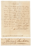 Andrew Jackson Autograph Letter Signed from 1811