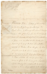 King George III Document Signed from 1797