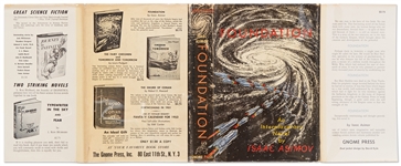 First Edition, First Printing of Isaac Asimov's ''Foundation'' Trilogy -- Each Housed in Original First Printing Dust Jacket
