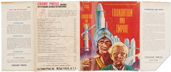 First Edition, First Printing of Isaac Asimov's ''Foundation'' Trilogy -- Each Housed in Original First Printing Dust Jacket