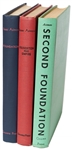 First Edition, First Printing of Isaac Asimov's ''Foundation'' Trilogy -- Each Housed in Original First Printing Dust Jacket