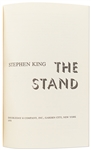 Stephen King Signed First Edition of ''The Stand'' -- Without Inscription