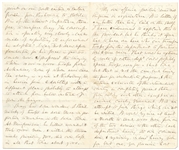 Fascinating Autograph Letter Signed by Confederate General Joseph E. Johnston Shortly After Assuming Command of the Western Theater -- ''...the country may hold me responsible for any failure...''