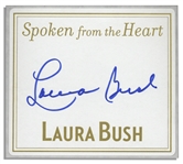 Laura Bush Signed ''Spoken From the Heart''