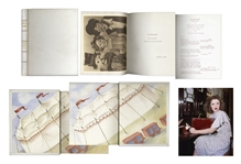 Shirley Temple Owned Leather-Bound Script From 1935 Film Our Little Girl