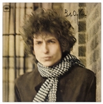 Bob Dylan Signed Double Album ''Blonde on Blonde'' -- With a COA From Dylan's Manger, Jeff Rosen