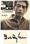 Bob Dylan Signed Album The Times They Are A-Changin -- With Jeff Rosen COA