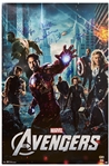 The Avengers Cast-Signed Poster -- Signed by Creator Stan Lee and 9 Cast Members of the 2012 Blockbuster Film Including Robert Downey, Jr.