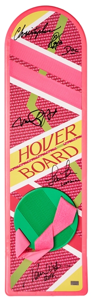 Back to the Future Cast-Signed Hoverboard