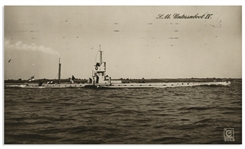 Johannes Stark Postcard Signed During World War I -- Stark, a Notorious German Nationalist, Sends a Postcard of a German U-Boat