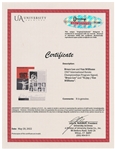 Bruce Lee Signed Program for the 1967 International Karate Championships -- With University Archives COA